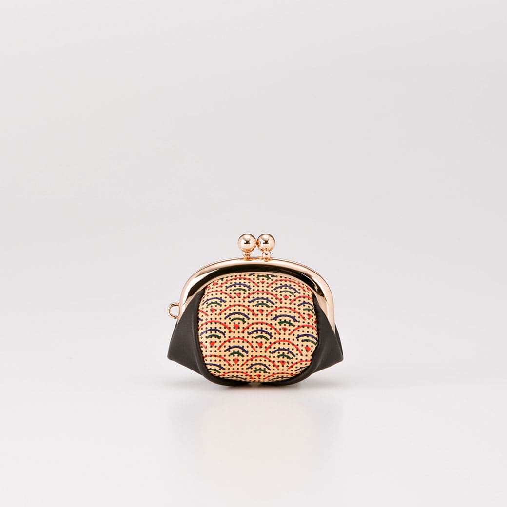 更紗50H小銭入［青海波］